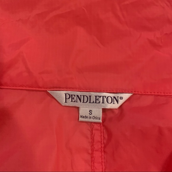 Pendleton pink windbreaker jacket - Picture 5 of 14